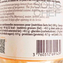 Hot Preserved Lemon, 330g Ingredients Brands|Middle Eastern Ingredients