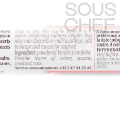 Outlet Vanilla Powder, 20g Ingredients Brands|Herbs & Spices