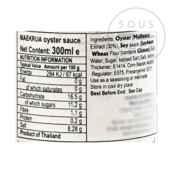Sale Thai Oyster Sauce, 300ml Ingredients Brands|Southeast Asian Ingredients