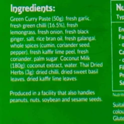 Clearance Thai Green Curry Kit, 233g Ingredients Brands|Southeast Asian Ingredients