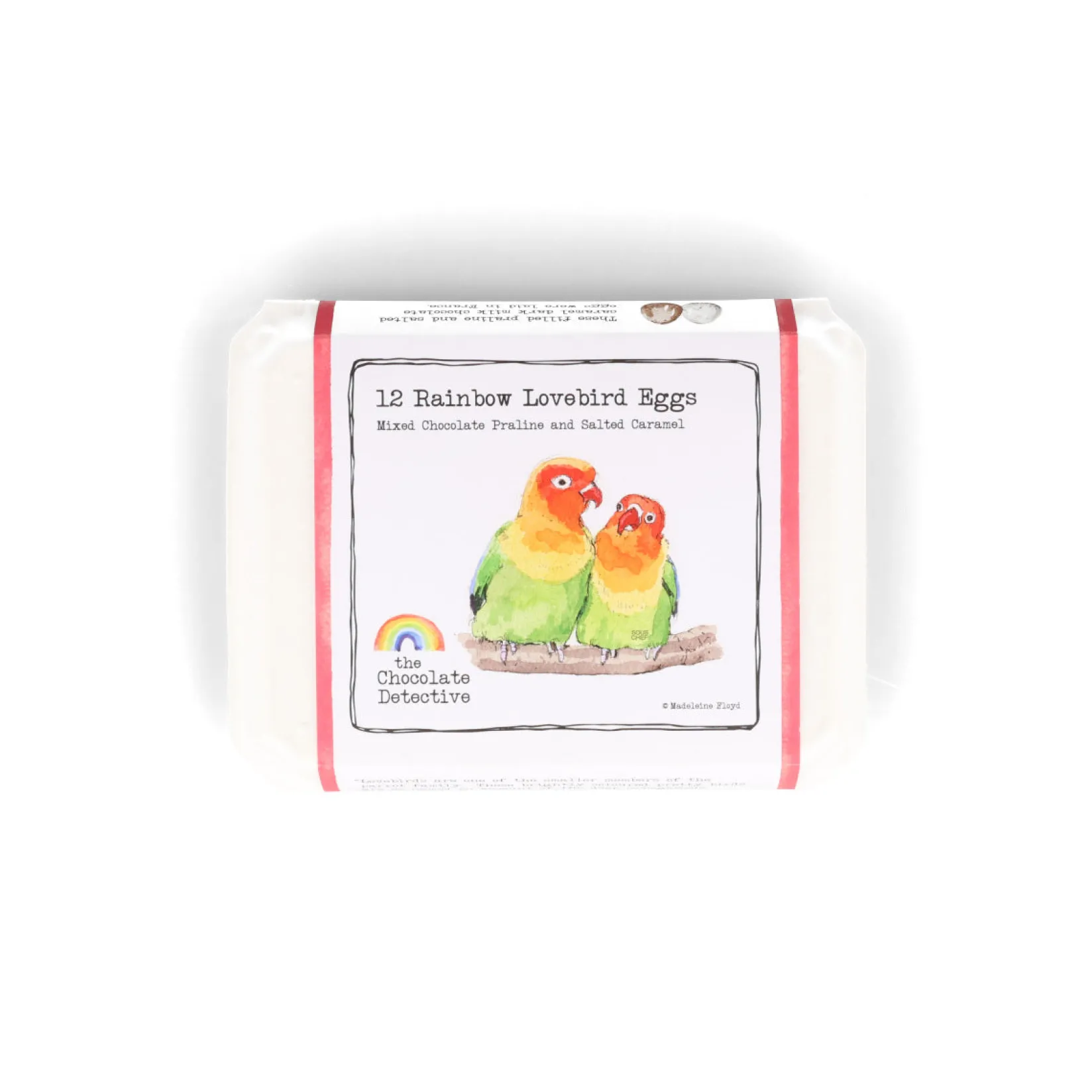 Sale The 12 Rainbow Lovebird Chocolate Eggs, 150g Chocolate & Sweets|Ingredients Brands