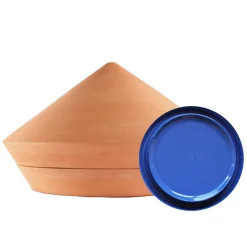 New , Blue Glazed Terracotta Baking Supplies & Equipment
