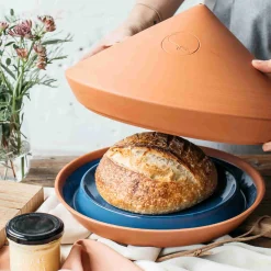 New , Blue Glazed Terracotta Baking Supplies & Equipment