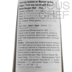 Thick Soy Sauce with Koji of Moromi Naogen, 120ml Ingredients Brands|Sauces & Condiments