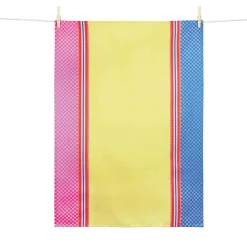 Best Bright Colourblock French French Jacquard Tea Towel Kitchen Textiles & Clothing