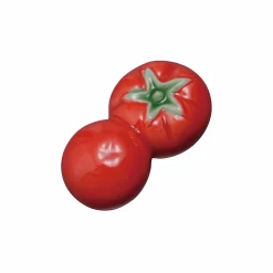 Online Tomato Ceramic Chopstick Rest, 4.5cm Tableware Brands|Japanese Ingredients