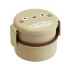Best Totoro Round Bento Box, 500ml Tableware Brands|Japanese Ingredients