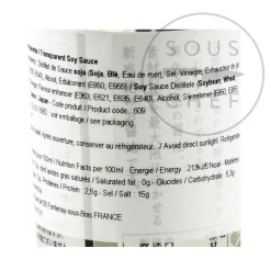 Discount Transparent Soy Sauce Ingredients Brands|Japanese Ingredients