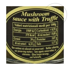 Best Truffle & Mushroom Salsa, 80g Italian Ingredients|Vegetables