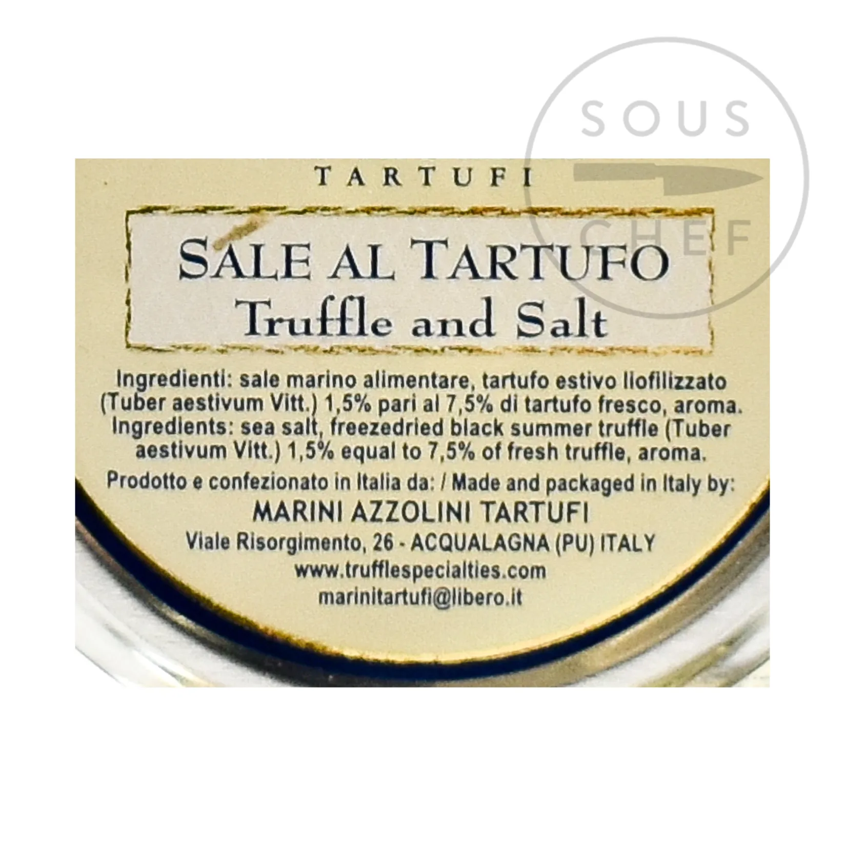 Best Truffle Salt, 100g Ingredients Brands|Italian Ingredients