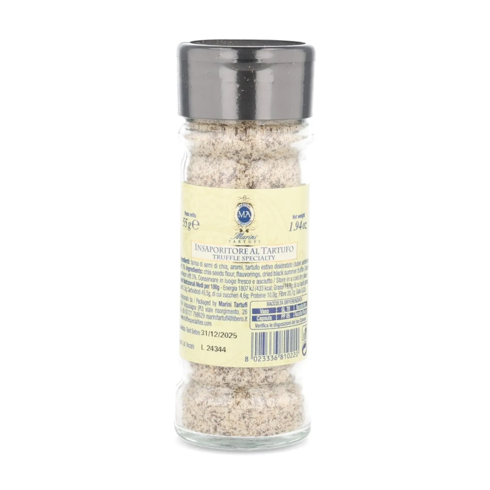 Sale Truffle Seasoning Powder, 55g Ingredients Brands|Italian Ingredients