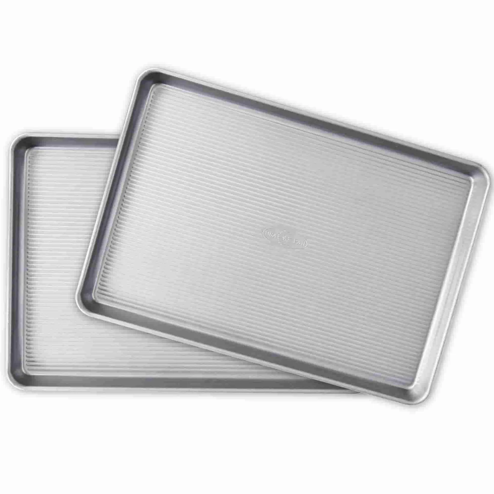 Clearance Set of 2 Baking Trays, 44x31cm American Ingredients|Baking Supplies & Equipment