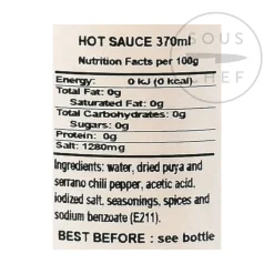 Clearance Hot Sauce, 370ml Ingredients Brands|Mexican Ingredients