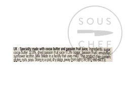 Discount Passion Fruit Inspiration - Couverture, 250g Ingredients Brands|French Ingredients
