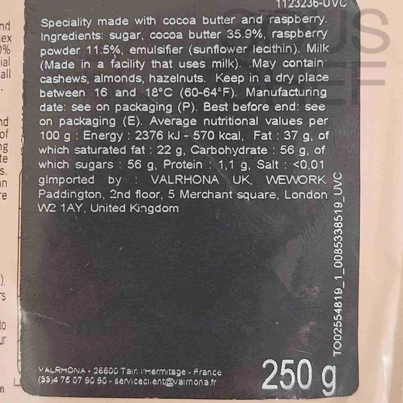 Sale Raspberry Inspiration Drops, 250g Ingredients Brands|French Ingredients