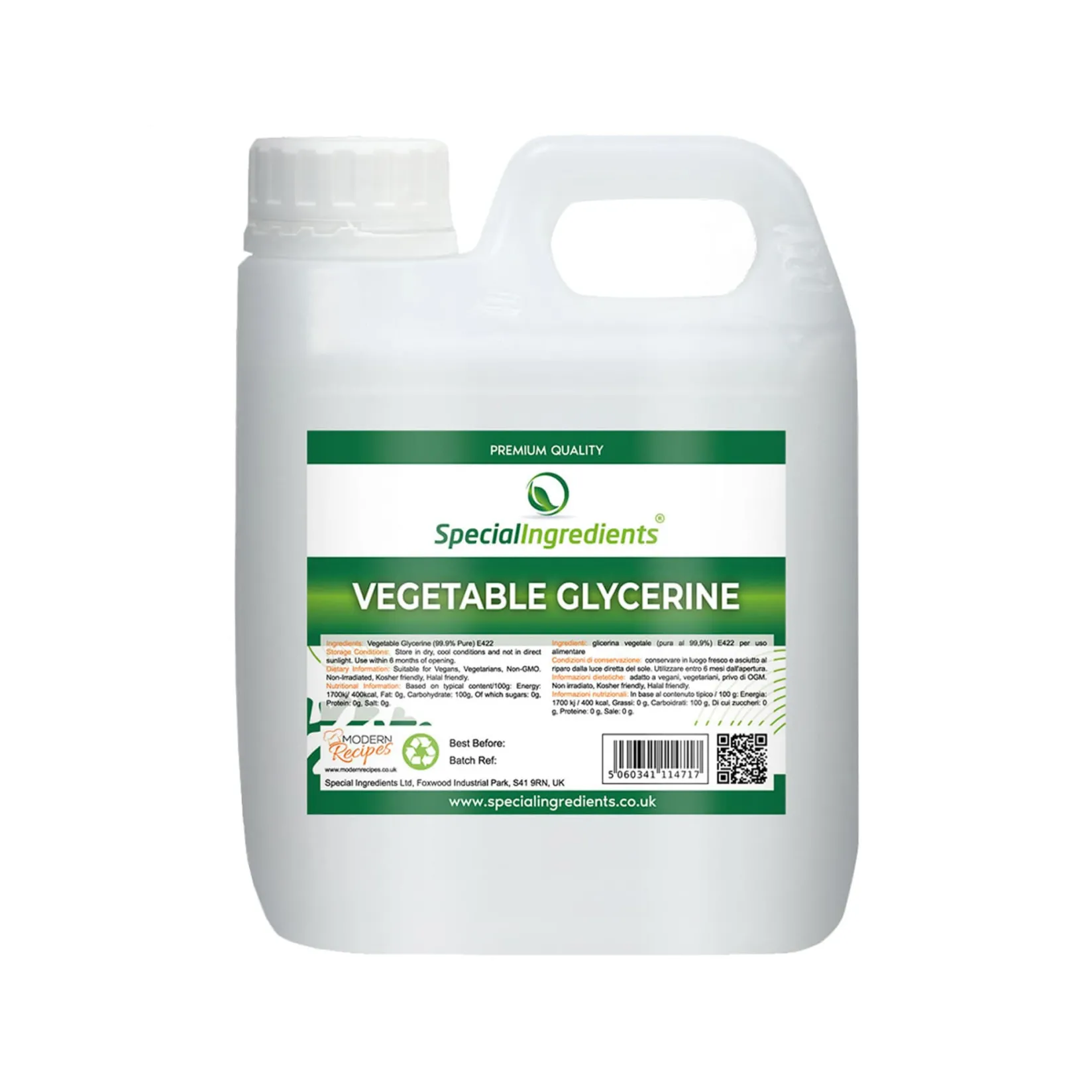Discount Vegetable Glycerine, 1 Litre Ingredients Brands|Baking Ingredients