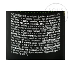 New Veneto Candied Green Walnuts, 250g Ingredients Brands|Italian Ingredients