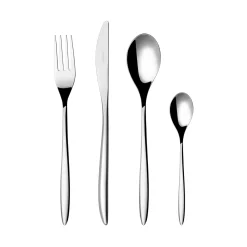 Clearance Vinci Polished Stainless Steel 4 Piece Place Setting Cutlery Set Cutlery|Tableware Brands