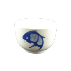 White & Blue Carp Tea Cup, 140ml Chinese Ingredients|Tableware Brands