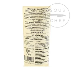 Clearance White Balsamic Glaze, 220g Ingredients Brands|Italian Ingredients