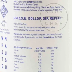 New Smoky Chilli Oil, 240g Sauces & Condiments|Ingredients Brands