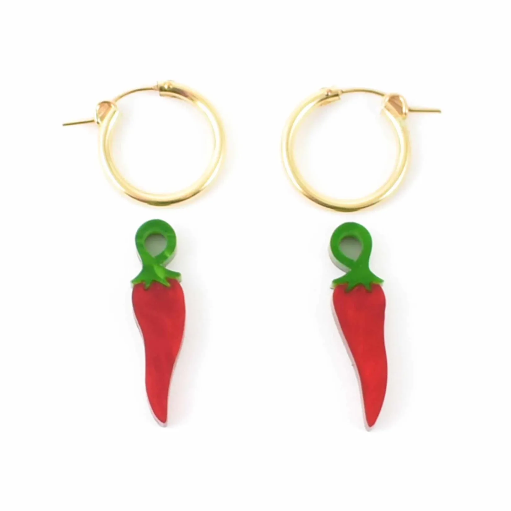 Sale Chilli Pepper Hoop Earrings Tableware Brands