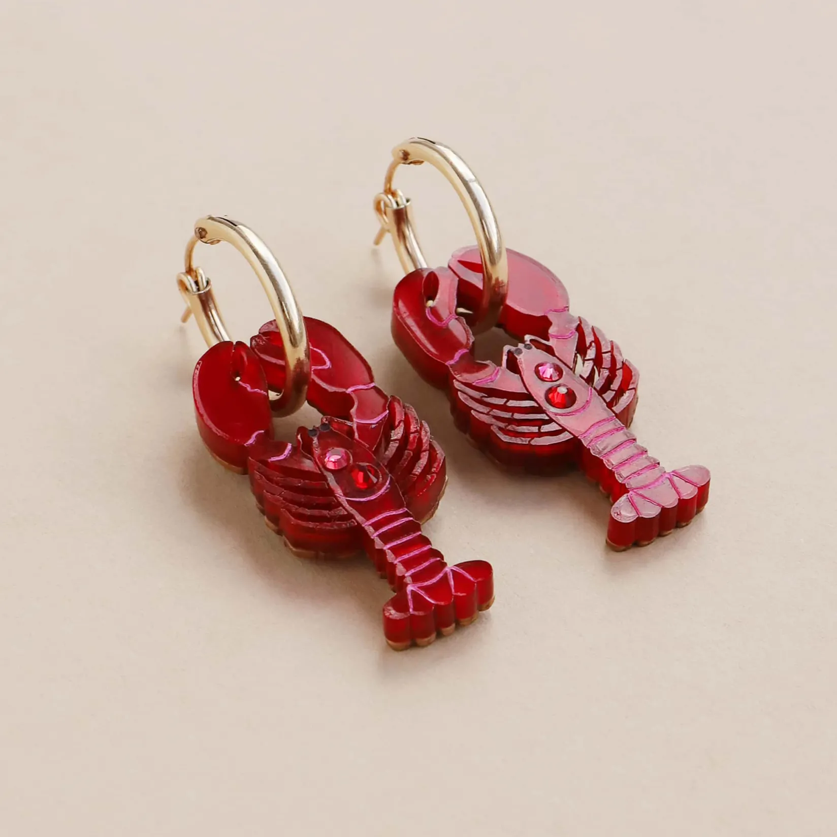 Sale Lobster Hoop Earrings Tableware Brands