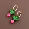 Sale Radish Hoop Earrings Tableware Brands