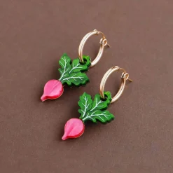 Sale Radish Hoop Earrings Tableware Brands