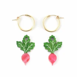 Sale Radish Hoop Earrings Tableware Brands