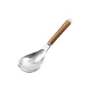 Hot Wood Handle Stainless Steel Serving Spoon Cutlery|Tableware Brands