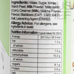 Outlet 12x Boba Matcha Milk Tea, 470ml Ingredients Brands|Southeast Asian Ingredients