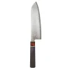 Best Yasuo Black Santoku Knife, 16.7cm Kitchen Knives