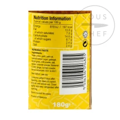 Discount Malaysian Rendang Paste, 150ml Ingredients Brands|Southeast Asian Ingredients