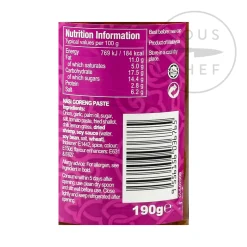 New Nasi Goreng Paste, 190g Ingredients Brands|Southeast Asian Ingredients