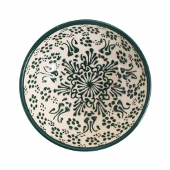 Online Yesil Ve Beyaz Boyali Cereal Bowl, 15.5cm Tableware Brands|Crockery & Dinnerware