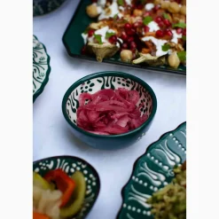 Sale Yesil Ve Beyaz Boyali Dipping Bowl, 9.5cm Tableware Brands|Crockery & Dinnerware