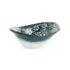 Online Yesil Ve Beyaz Boyali Oval Bowl, 12.5cm Tableware Brands|Crockery & Dinnerware