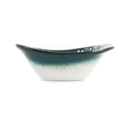 Online Yesil Ve Beyaz Boyali Oval Bowl, 12.5cm Tableware Brands|Crockery & Dinnerware