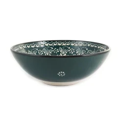 New Yesil Ve Beyaz Boyali Serving Bowl, 26cm Tableware Brands|Crockery & Dinnerware