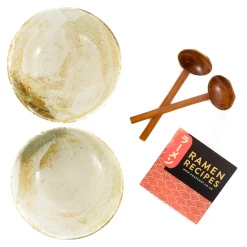 Outlet Yukishino Ramen Bowl Set Japanese Ingredients|Japanese Tableware