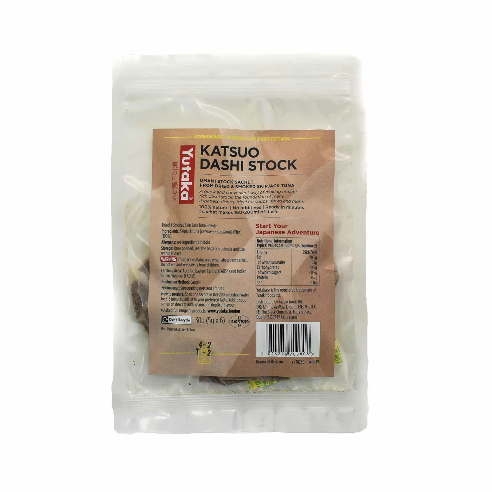 Hot Katsuo Dashi Bags Bonito Powder, 30g Ingredients Brands|Japanese Ingredients