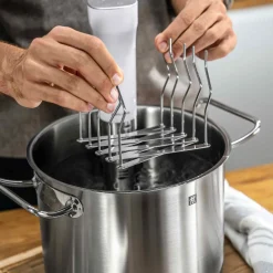 Clearance Enfinigy Stainless Steel Sous Vide Rack Kitchen Electricals