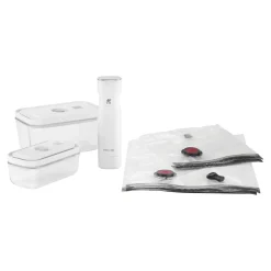 Sale Fresh & Save 7 Piece Vacuum Starter Set with Pump, Glass Storage & Bags Tableware Brands|Food Storage & Containers